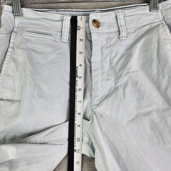 Mens Light Blue American Eagle Next Level Flex Classic Stretch Shorts Size 28 - Picture 8 of 12